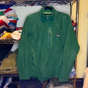 Patagonia zip up sherpa medium